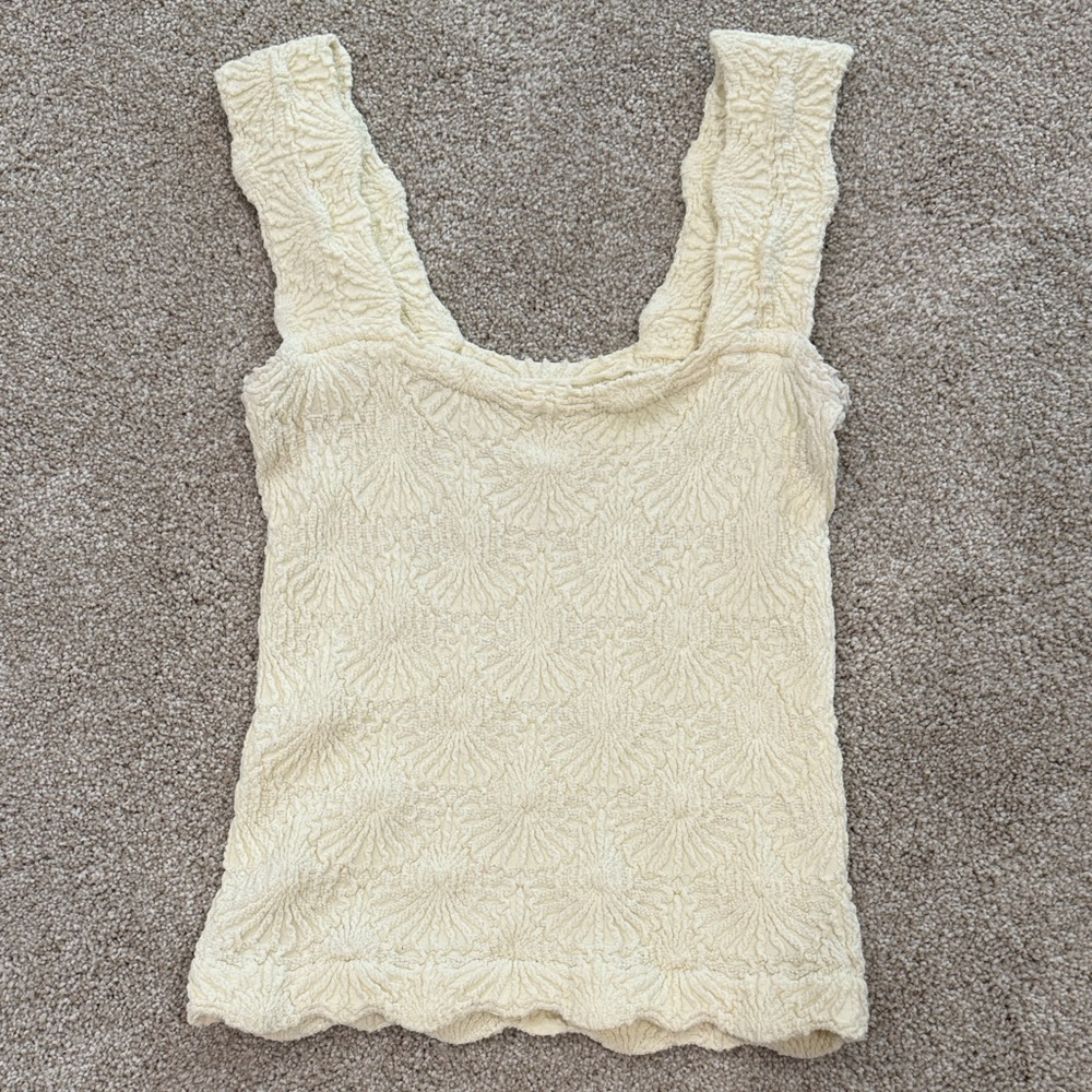 Free People intimacy Cream Tank
